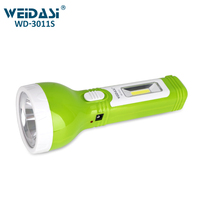 Lampe torche solaire rechargeable d'urgence LED avec lumière latérale, lampe torche de camping haute puissance