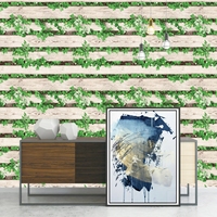 Papier Peint Moderne 3D Effet Brique PE Pierre Imperméable Insonorisant Ignifuge Isolation Thermique 10m Motif Géométrique pour Chambres et Usage Domestique