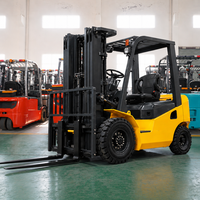 3 Tonnen 3,5 Tonnen Mini-Dieselstapler für Kleine Fabriken und Werkstätten mit Hydraulischem Hubsystem 3m Höhe Wettbewerbsfähiger Preis