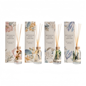 750ml sang trọng trang trí nội thất hương thơm tinh dầu nước hoa khô tự nhiên hoa sậy khuếch tán với hoa khô bên trong - Product Image 6