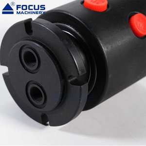 Raccords pivotants multi-circuits pour huile hydraulique, air et gaz, haute pression 500 bars, 2 ports, pour machines-outils - Product Image 6