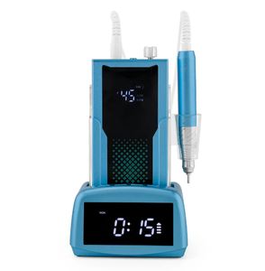Mini perceuse à ongles sans fil 85W, 45000 tr/min, faible bruit, écran LCD, lime électrique avec poignée en plastique - Product Image 4