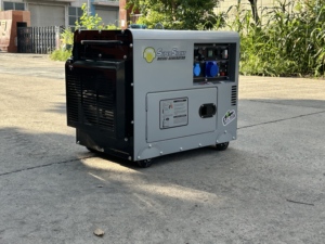 Générateur diesel insonorisé super silencieux 15 kW, type portable, bobinage tout cuivre, 50 Hz/60 Hz, monophasé/triphasé, conception à faible bruit, ATS - Product Image 2