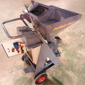 Máquina eléctrica de enlucido en <span class=keywords><strong>seco</strong></span> de 220V/380V, bomba premezclada, rociador automático de mortero a base de yeso con componentes de núcleo de Motor - Product Image 6