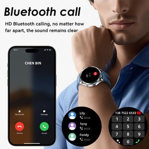 <span class=keywords><strong>Reloj</strong></span> Inteligente <span class=keywords><strong>SmartWatch</strong></span> con Pantalla AMOLED de 1.43 Pulgadas, Resistencia al Agua 3ATM y Asistente de Voz con IA, <span class=keywords><strong>Reloj</strong></span> Inteligente para Hombre - Product Image 2