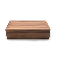FLYWOD Boîte de rangement en bois pour tiroir de bureau, organisateur de sachets de thé, boîte de rangement en bois pour thé, vente en gros