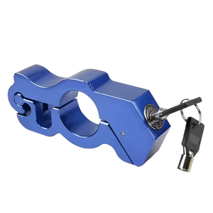 אופנוע handlebar מנעול בלם handlebar להתמודד עם מנעול מוצק בעפר אופניים אלקטרוני נגד גניבת מנעול - Product Image 4