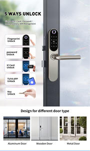 Serrure intelligente Vians en acier inoxydable 304, étanche IP65, compatible TTlock et Tuya - Product Image 5