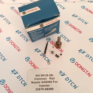 Ugello di iniezione Common Rail del carburante Diesel n. 591(6-29) G4S090 per l'iniettore di Desno G4 23670-0E090 - Product Image 3