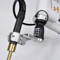 Robot de soudage collaboratif 6 axes Megmeet MIG Machine automatique à noyau de moteur contrôlé par PLC