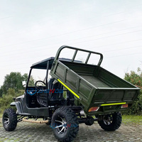 Véhicule utilitaire tout-terrain de style Jeep à grande vitesse 4x4, véhicule utilitaire électrique, camion à benne basculante de style Jeep