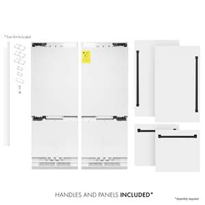 Réfrigérateur encastrable à porte française de 60 pouces, édition Autograph, avec congélateur bas, distributeur d'eau et machine à glaçons, 32,2 pi³ Ft Power Stainless - Product Image 4