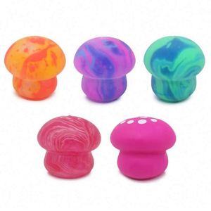 Jouet anti-stress en PU souple personnalisé en forme de champignon, à remontée lente, pour enfants et bureau - Product Image 5