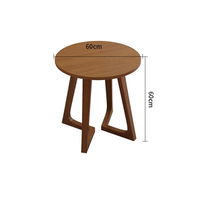 Ensemble table et chaises en bois pour café, restaurant, mobilier de restaurant