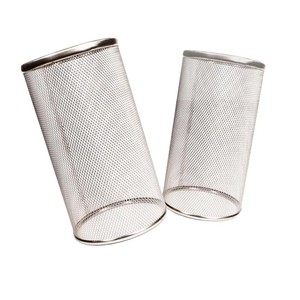 Accessoires de luxe personnalisés pour narguilé en métal Cage à charbon de bois agréable Cage à fumer avec poignée Style givré Shisha Wind Cover - Product Image 5