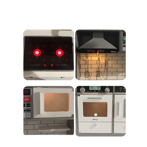 Jouets de <span class=keywords><strong>cuisine</strong></span> <span class=keywords><strong>en</strong></span> <span class=keywords><strong>bois</strong></span> électroniques blancs de grande taille pour enfants unisexes avec lumières et sons - Product Image 3