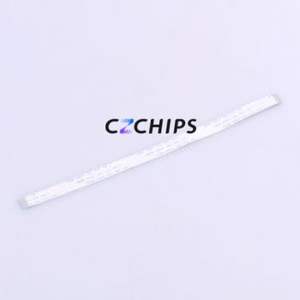 JS05A-18P-200-4-8 FFC Cable (Flexible Flat Cable) P=0.5mm Connector 18P 0.5mm 0.3mm Non-Inverting - Product Image 1