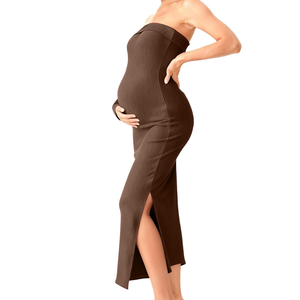 Robes de maternité pour femmes enceintes 2026 – Ensemble décontracté 2 pièces pour femme enceinte, idéal pour les fêtes et la <span class=keywords><strong>grossesse</strong></span> - Product Image 4