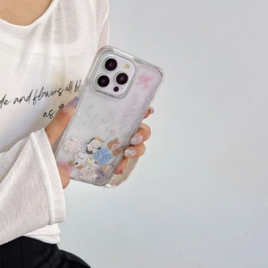 เคสโทรศัพท์โปร่งใสลายการ์ตูนสัตว์ดูดทรายน่ารักสำหรับ IPhone17Promax 16 15 14 11สาว - Product Image 2