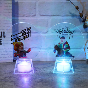 Nueva Lámpara Decorativa LED con Base para el Festival <span class=keywords><strong>de</strong></span> Ramadán Mubarak, Ideal para Personas Mayores, con Diseño <span class=keywords><strong>de</strong></span> Vela Electrónica - Product Image 5