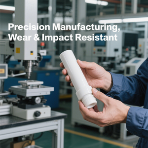 Émbolo de cerámica de alúmina 95, pieza de bomba industrial de precisión de alta pureza, alta resistencia al desgaste - Product Image 2