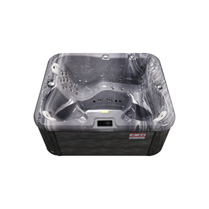 Spa à jets durable CE CB UKCA SAA IEC ISO, spa à remous <span class=keywords><strong>3</strong></span> places, fourni directement par l'usine source, bain à remous extérieur - Product Image 1