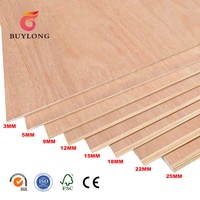 Contrachapado Ignífugo 4x8 Certificado ASTM E84 Clase E0, Paneles de Madera Resistentes al Fuego para Almacenes Modernos, Decoración de Muebles