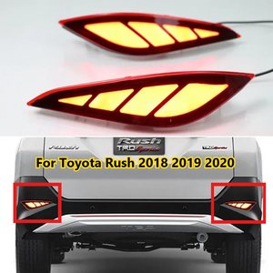 Luci LED Posteriori 12V per Paraurti Toyota Rush 2018 2019 2020, Luce Freno, Indicatore di Direzione, Riflettore di Retromarcia, Fanale Posteriore - Product Image 1
