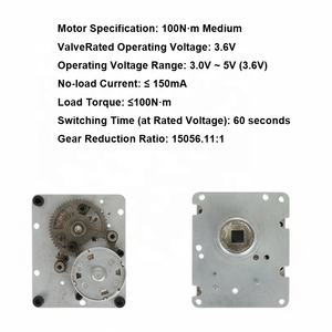 Actionneur <span class=keywords><strong>de</strong></span> vanne électrique 3,6 V personnalisable avec boîte <span class=keywords><strong>de</strong></span> réduction pour compteur d'eau intelligent et contrôle <span class=keywords><strong>de</strong></span> vanne - Product Image 3