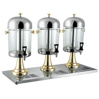 Distributeur de Boissons en Acier Inoxydable Direct d'Usine avec Robinet, Distributeurs de Jus de Fruits Froids et Bière pour Fêtes