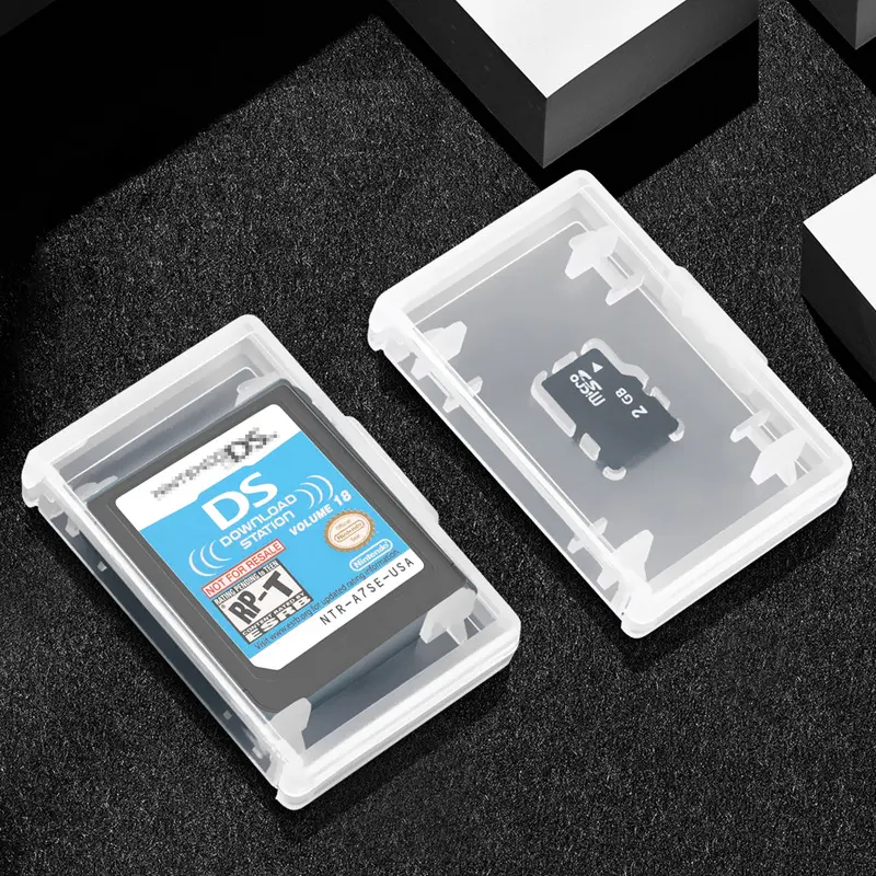 Universelle Spielkarten-Aufbewahrung sbox für Nintendo NDS/2DS/3DS/NDSI/NDS Lite-Spiel kassetten PP Box Staub dichtes Gehäuse