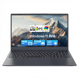 2025年 15.6インチ 16GB N5095搭載 オールインワン ネットブック ゲーミングPC ソリューション 多用途 プロ仕様 Windows11 256GB SSD ビジネス オフィス ゲーミング - Product Image 1