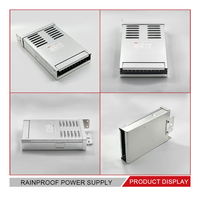 Alimentation Étanche Bina 200W 5V 4.2V 4.5V – Driver de Tension Adapté pour Projets d'Éclairage LED de Façades Extérieures
