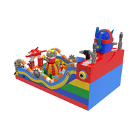 Vente flash : Toboggan gonflable pour enfants, structure gonflable de divertissement à vendre