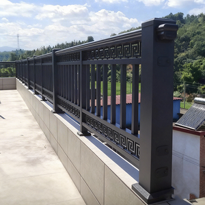 Balustrades et rampes de balcon en aluminium de style moderne pour <span class=keywords><strong>terrasse</strong></span> et couloir de balcon - Product Image 5