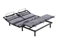 Base de lit électrique intelligente réglable en deux parties (King Size) avec double moteur, pour importateurs mondiaux - Vente en gros usine