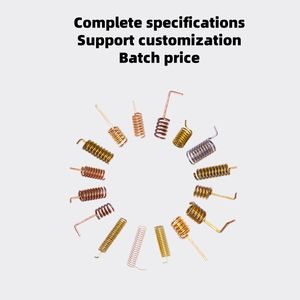 Antena de Resorte de 433/315/868MHz y 2.4G - Bronce Fosforoso/Latón para IoT, GSM, TPMS (Certificación CE/FCC) - Product Image 2