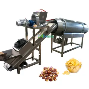 Pommes Frites Kartoffel chips Gewürz maschine Erdnuss bohnen Mischen Aroma Maschine Öl Gewürze Sprüh beschichtung maschine für Tiernahrung
