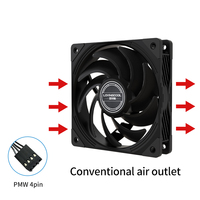 Ventiladores de Caja LOVINGCOOL de Alta Calidad, Gran Venta, con Logotipo OEM, Blancos/Negros, Sin Iluminación, para Computadoras de Juego