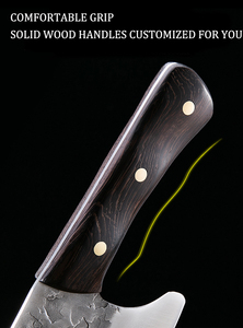 XITUO Couteau Forgé À La Main Ultra Sharp Pratique Couteaux De Chef Couperet Ingéniosité Forge Hôtel Cuisine Boucher Couteau Spécial Wenge - Product Image 5