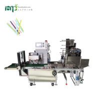 Mehrfachstroh-Verpackungs maschine Horizontale Verpackungs maschine mit Fabrik preis