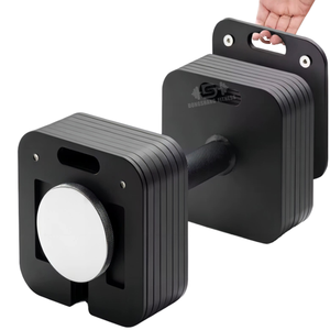 Équipement de <span class=keywords><strong>fitness</strong></span> à réglage rapide, haltères de 24 kg (50 lb) utilisés pour les hommes et les femmes, haltères réglables - Product Image 1