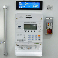 Medidor de Energía Digital Monofásico Futurise con IoT, 100A, Comunicación RS485, Certificado ISO9001, Precisión de Clase 1.0, 50/60Hz