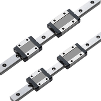 Rail de guidage linéaire de précision et bloc MGN7 MGN9 MGN12 MGN15, rail de glissière linéaire miniature pour machine CNC et DIY