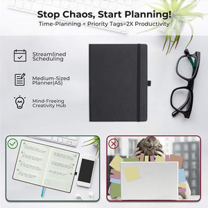 Plan de travail et agenda 2026, reliure spirale, imprimé, A5, pour enregistrements annuels et notes hebdomadaires, écologique - Product Image 5