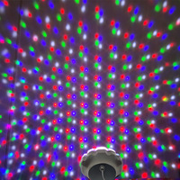 Mini Luz LED de Matriz para Exteriores, RGBW, Diseño de Copo de Nieve, IP65 Impermeable, con Control Remoto para Navidad