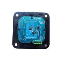 Panneau LED pour tourniquet, voyant lumineux LED, trépied, carton, plaque lumineuse LED de bureau pour barrière de passage, verre acrylique et plastique IP54