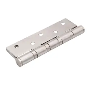 Furniture 304 Stainless Steel Iron Metal Square Corner Spring Butt Pivot Door Hinge