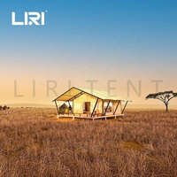 Tente de camping modulaire de luxe pour hôtel nomade en plein air