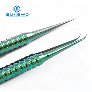 Pinzas <span class=keywords><strong>de</strong></span> Titanio KEWO con Punta Micro, Alta Precisión, Punta Fina, 14 cm, para Reparación Oftálmica, Uso Clínico e Industrial, Suministro <span class=keywords><strong>de</strong></span> Circuitos Integrados - Product Image 3